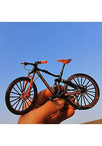 Down Hill 1:10 Die-Cast Racing Miniature Bikes Collection Toy | Collectable & Perfect Gift For Kids - Orange