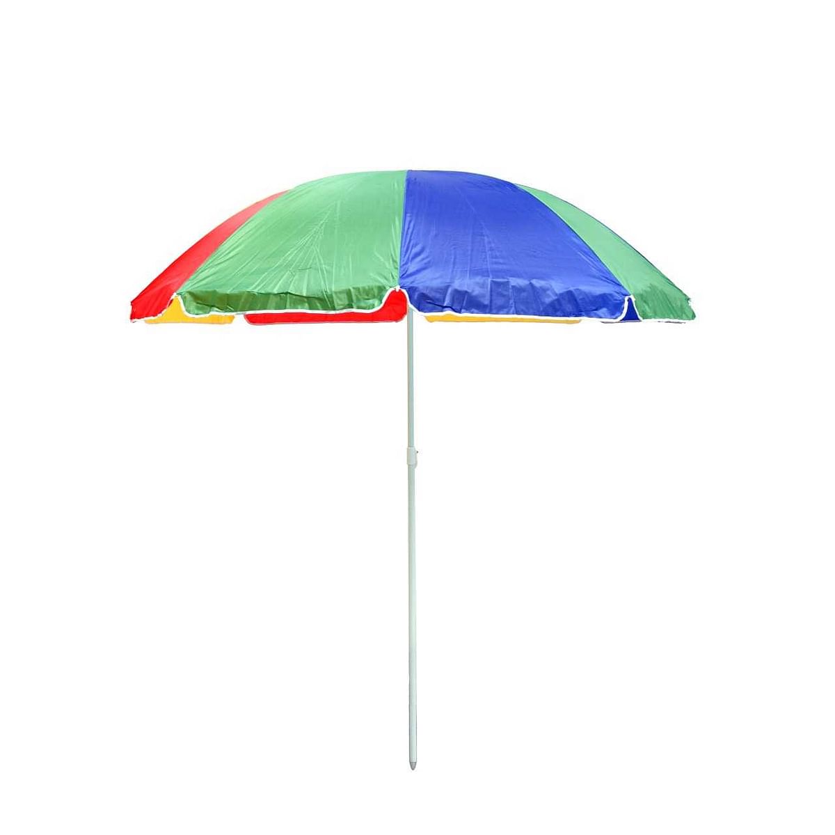 38'' X8K Nylon Beach Umbrella Rainbow