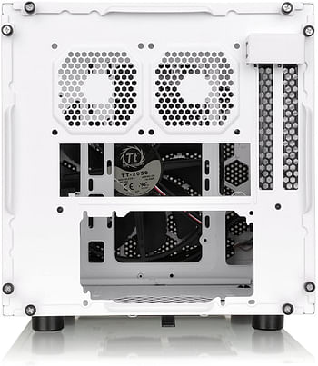 Thermaltake Core V1 SPCC Mini ITX Cube Gaming Computer Case Chassis, Interchangeable Side Panels, Small Form Factor Builds Mini ITX CA-1B8-00S6WN-01