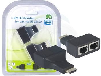 ZonixPlay ADAPTOR HDMI EXTENDER 30 METRS