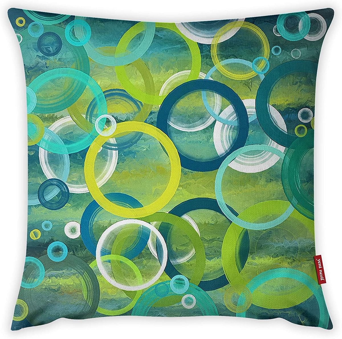 Mon Desire Decorative Throw Pillow Cover, Multi-Colour, 44 x 44 cm, MDSYST4471