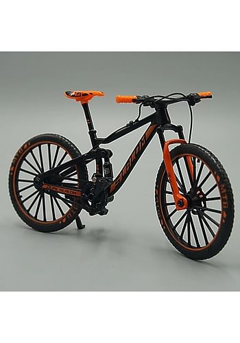 Down Hill 1:10 Die-Cast Racing Miniature Bikes Collection Toy | Collectable & Perfect Gift For Kids - Orange