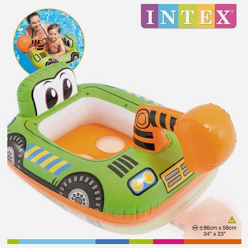 Intex Inflatable Truck Pool Floating Tube Wet Set Toy in Assorted Colors