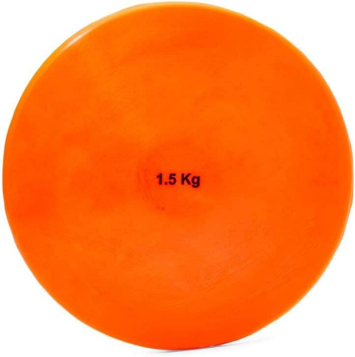 Vinex by Dorsa Unisex Adult Discuss Indoor Pvc With Ring 1.5 kg - Orange, One Size