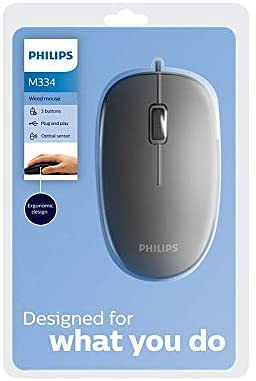 Philips SPK7334 2.4GHz Wired Mouse