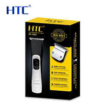 HTC AT-129C Rechargeable Washable Salon Style Cordless Hair Trimmer