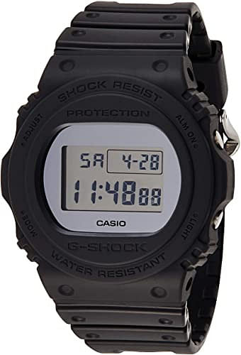 Casio G-Shock Men's Quartz Watch with Digital Display and Resin Band DW-5700BBMA-1DR