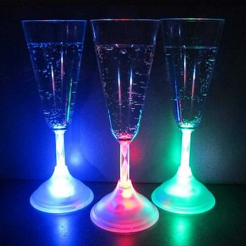إضاءة زجاج LED إضاءة زجاجية مختلفة تغيير الألوان 3 قطع