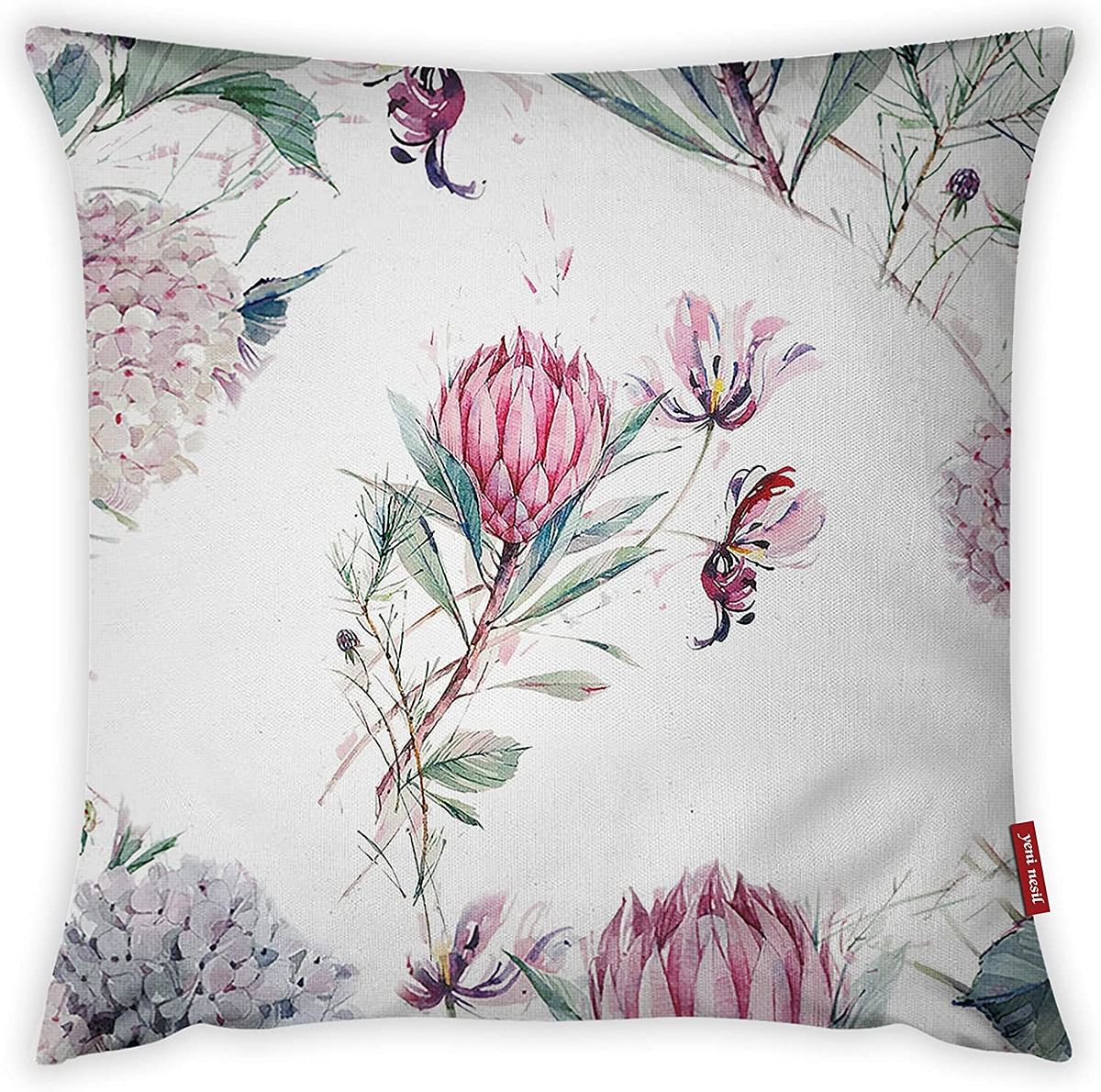 Mon Desire Decorative Throw Pillow Cover, Multi-Colour, 44 x 44 cm, MDSYST4776