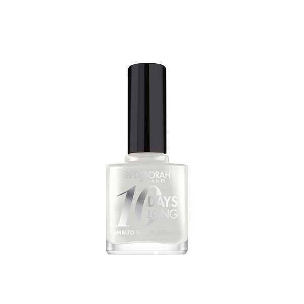 Deborah 10 Days Long Nail Enamel-740 White