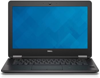 Dell latitude E7270, 12.5 Inches Display Ci7-6th Gen, 8GB RAM, 256GB SSD  Window 10 Black(Free Mouse & Laptop Bag)