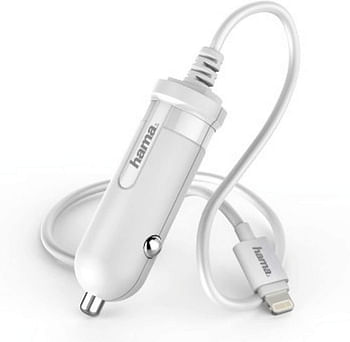 Hama Easy Car Charger with Lightning Connection for Smartphones and Tablets