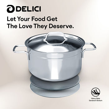 DELICI DSPD 24W Stainless Steel Saucepan