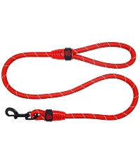 Doco Reflective Rope Leash - Small - Red