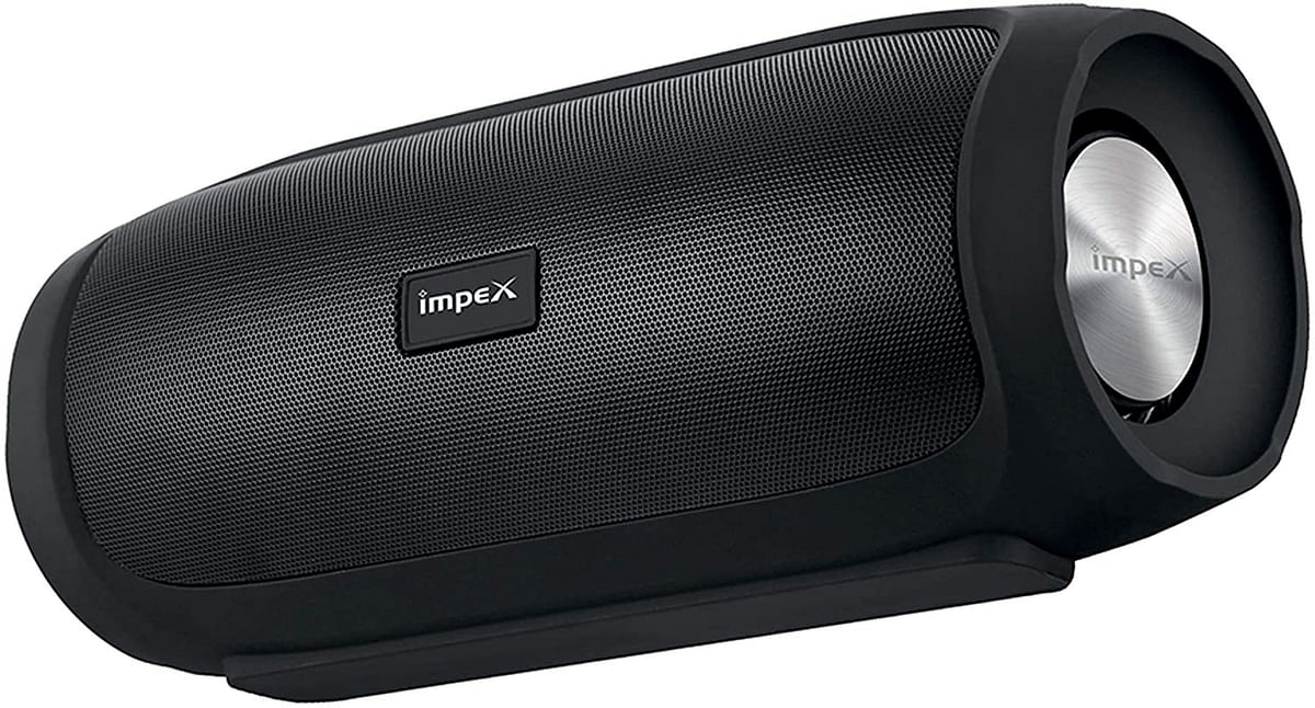 Impex  16 W Portable Wireless Bluetooth Speaker 2.0 Channel, Black,Red & Silver)