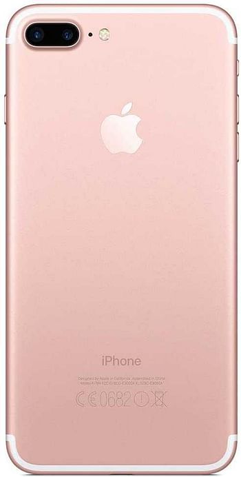 Apple iphone 7 Plus With FaceTime - 128 GB, 4G LTE, Rose Gold