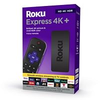 Roku Streaming Media Player Express 4K+ (3941R) - Black