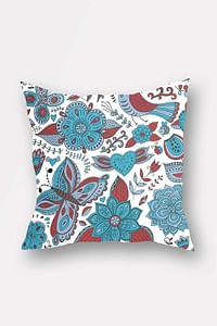 Bonamaison Double Side Printed Decorative Throw Pillow Cover without Filling, Multi-Colour, 45L x 45W cm, BNMYST1740