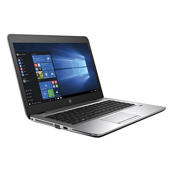 HP EliteBook 840 G3 Laptop with 14 inch Display, Intel Core i7 Processor, 6th Gen, 8GB RAM, 256GB SSD, Intel HD Graphics, Windows 10 Pro, Silver Color