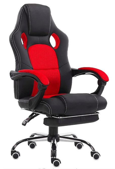 Racoor Gaming Chair, D-342, Black
