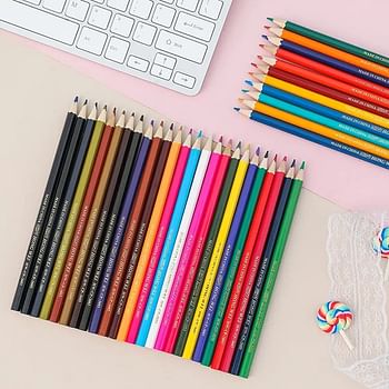 Advanced 18 Color Hexagon Pencils Set For Children | Learning & Exploration
