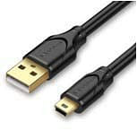 MIndPure USB 2.0AM/ Mini USB to USB Cable Gold Plated