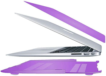 Promate Ultra-Thin Soft Shell Cover For Macbook Pro15 With Retina Display, Macshell-Pro15 Purple