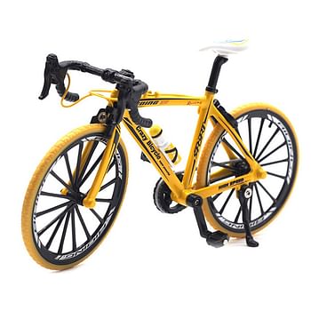 Die-Cast Racing Miniature Bikes Collection Toy | Collectable & Perfect Gift For Kids - Yellow