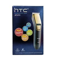 HTC Professional Rechargable Hair Trimmer AT-213 Black