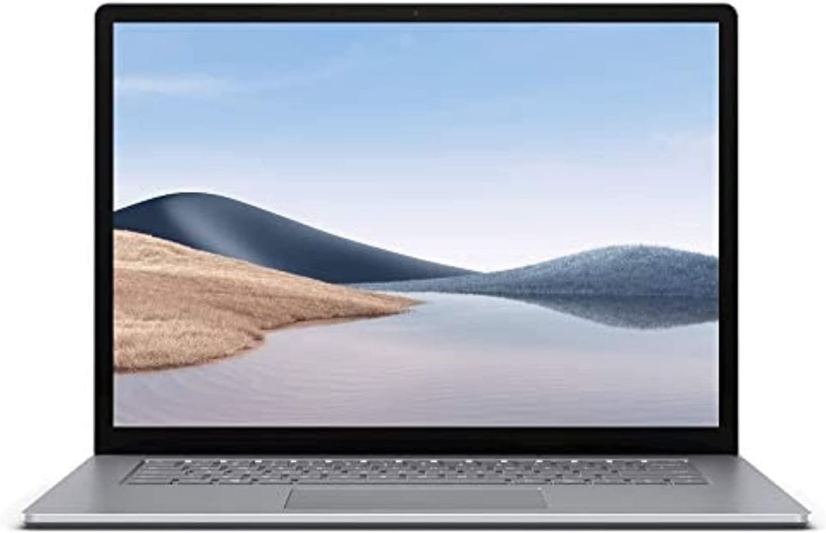 Microsoft Surface Laptop 4  Touchscreen Laptop, 15” PixelSense Display, AMD Ryzen 7 4980U Processor, 8GB RAM, 512GB SSD, AMD Radeon Graphics, Win11, Silver Color,