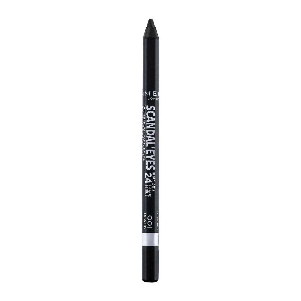 Rimmel London, Scandaleyes Waterproof Kohl Kajal Liner, 01 Black