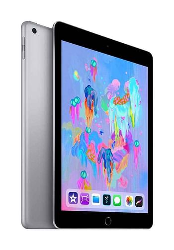 Apple iPad 6th Generation With FaceTime - 9.7inch, 32GB, Wi-Fi, Space Gray , A1893