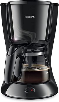 ماكينة تحضير القهوة بالتنقيط فيليبس HD7432/20، 0.6 لتر، مثالية لـ 2-7 اكواب، اسود، M