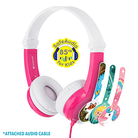 BuddyPhones - Connect On-Ear Wired Headphones Pink