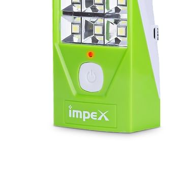 Impex IL 680B 800 mAh LED Rechargeable Lantern featuring Light Selection