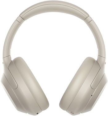 Sony WH-1000XM4 Wireless Noise Cancelling Bluetooth Over-Ear Headphones With Speak to Chat Function and Mic For Phone Call, Silver