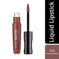 Rimmel Stay Matte Liquid Lip Colour Matte Lipstick 723 Troublemaker