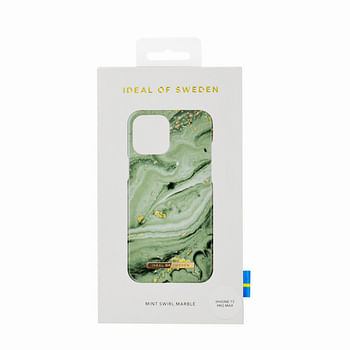 Fashion Case Ideal Of Sweden Case Iphone 13 Pro Max Mint Swirl Marble