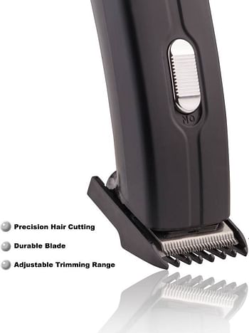 HTC Professional Rechargable Hair Trimmer AT-515 Black 500g