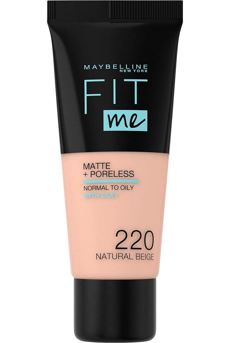 Maybelline New York Fit Me Matte And Poreless Foundation 220 Natural Beige