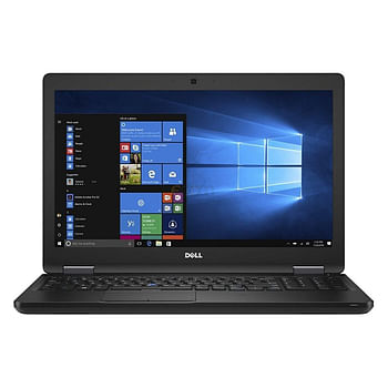 Dell Latitude E5580 Laptop with 15.6 inch Display, 7th Gen, Intel Core i5 Processor, 8GB RAM, 256GB SSD, Intel HD Graphics 520,Windows 10 Pro , Black color