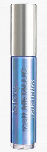 Isadora Matt Metallic Liquid Lipstick Electric Blue 93