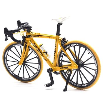 Die-Cast Racing Miniature Bikes Collection Toy | Collectable & Perfect Gift For Kids - Yellow