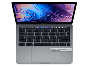 Apple MacBook Pro A2159 (2019) 13 Inch Core i5 8GB RAM 256 GB SSD - Silver
