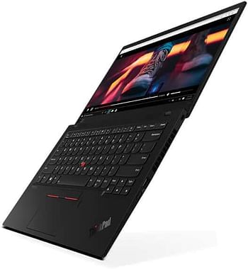 Lenovo ThinkPad X1 Carbon High Performance Business Laptop intel Core i5-7th Generation CPU 8GB RAM 256GB SSD 14.1 inch Display Windows 10 Pro Keyboard English/Arabic - Black
