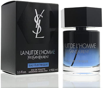 La Nuit De L'Homme Eau Électrique by Yves Saint Laurent - perfume for men - Eau de Toilette, 100ml