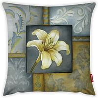 Mon Desire Decorative Throw Pillow Cover, Multi-Colour, 44 x 44 cm, MDSYST4445