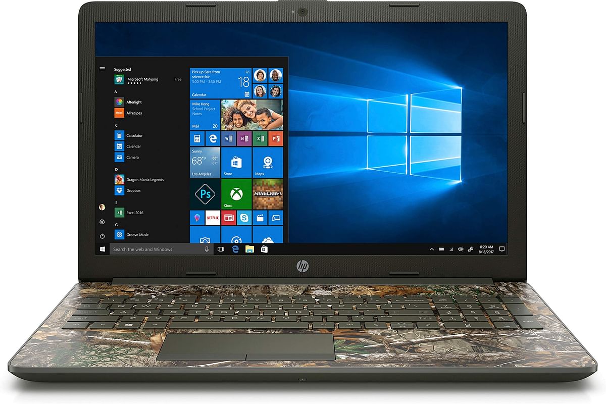 HP 15-DB1047 - AMD Ryzen™ 3 2200U - 256GB SSD - 8GB 15' Win10 Camo Laptop