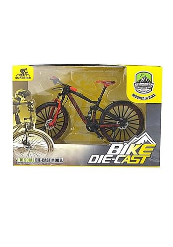 Down Hill 1:10 Die-Cast Racing Miniature Bikes Collection Toy | Collectable & Perfect Gift For Kids - Red