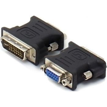 DVI MaleTo VGA  15 Pin Female Converter Adapter Grey/Blue/Black/ Assorted